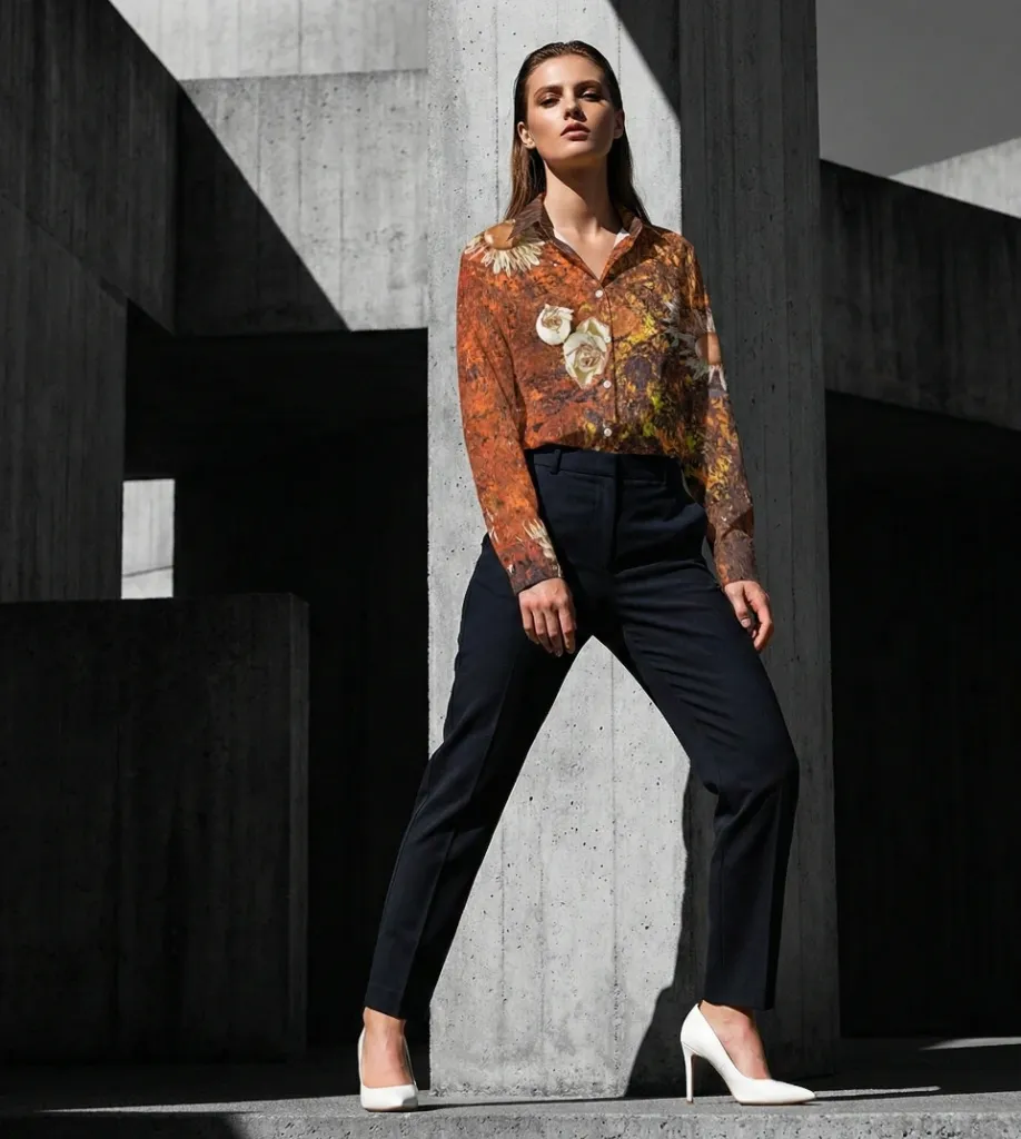 'Untitled I' Dr Marschall Blouse (S)