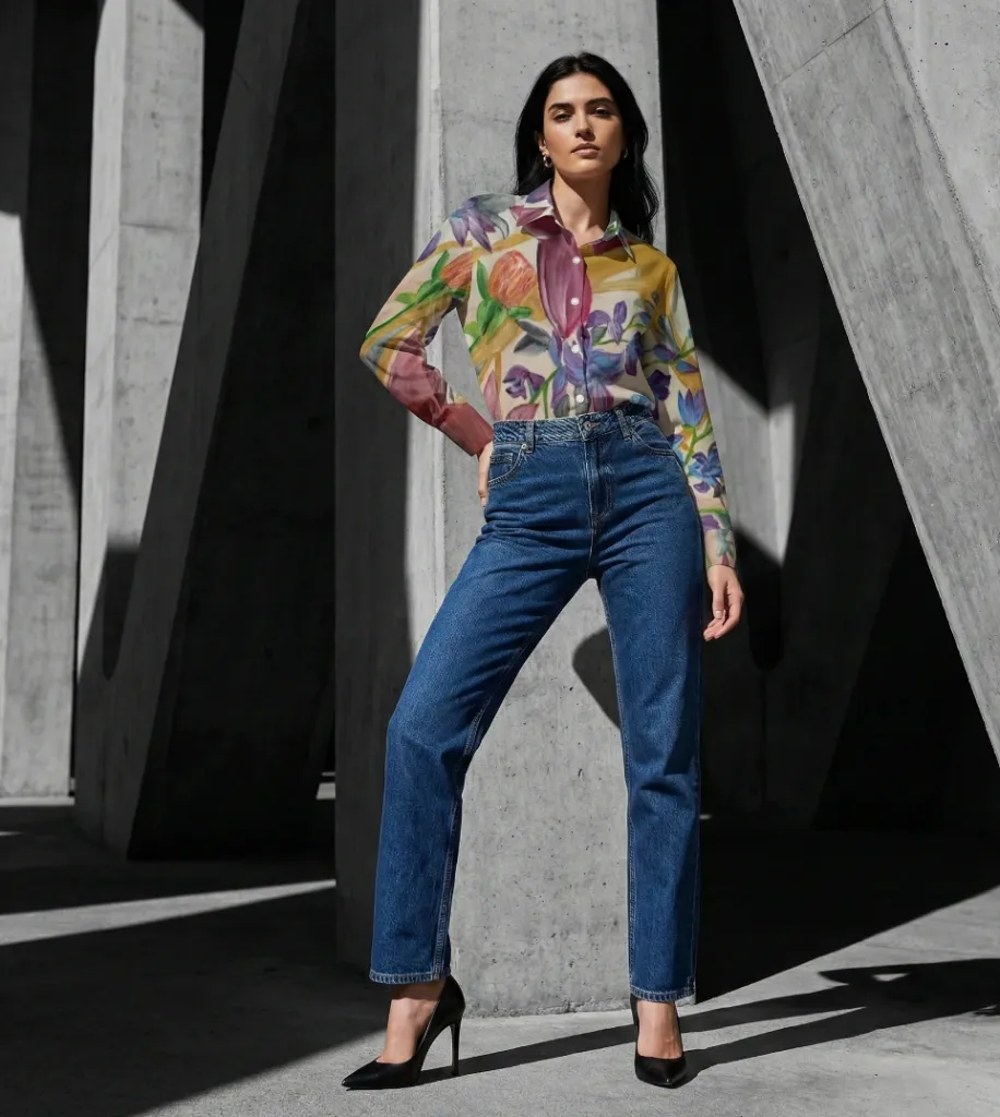 She Dreams of Flowers Blouse