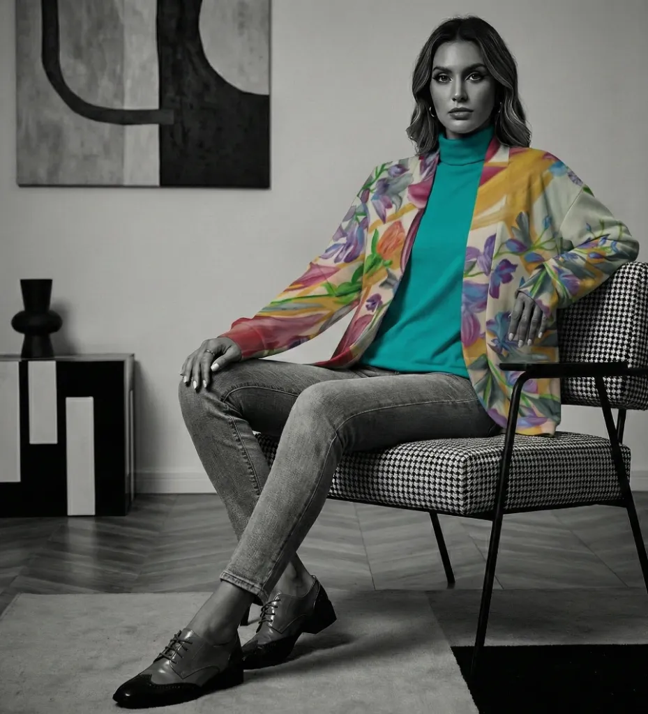 She Dreams of Flowers Cardigan (S)