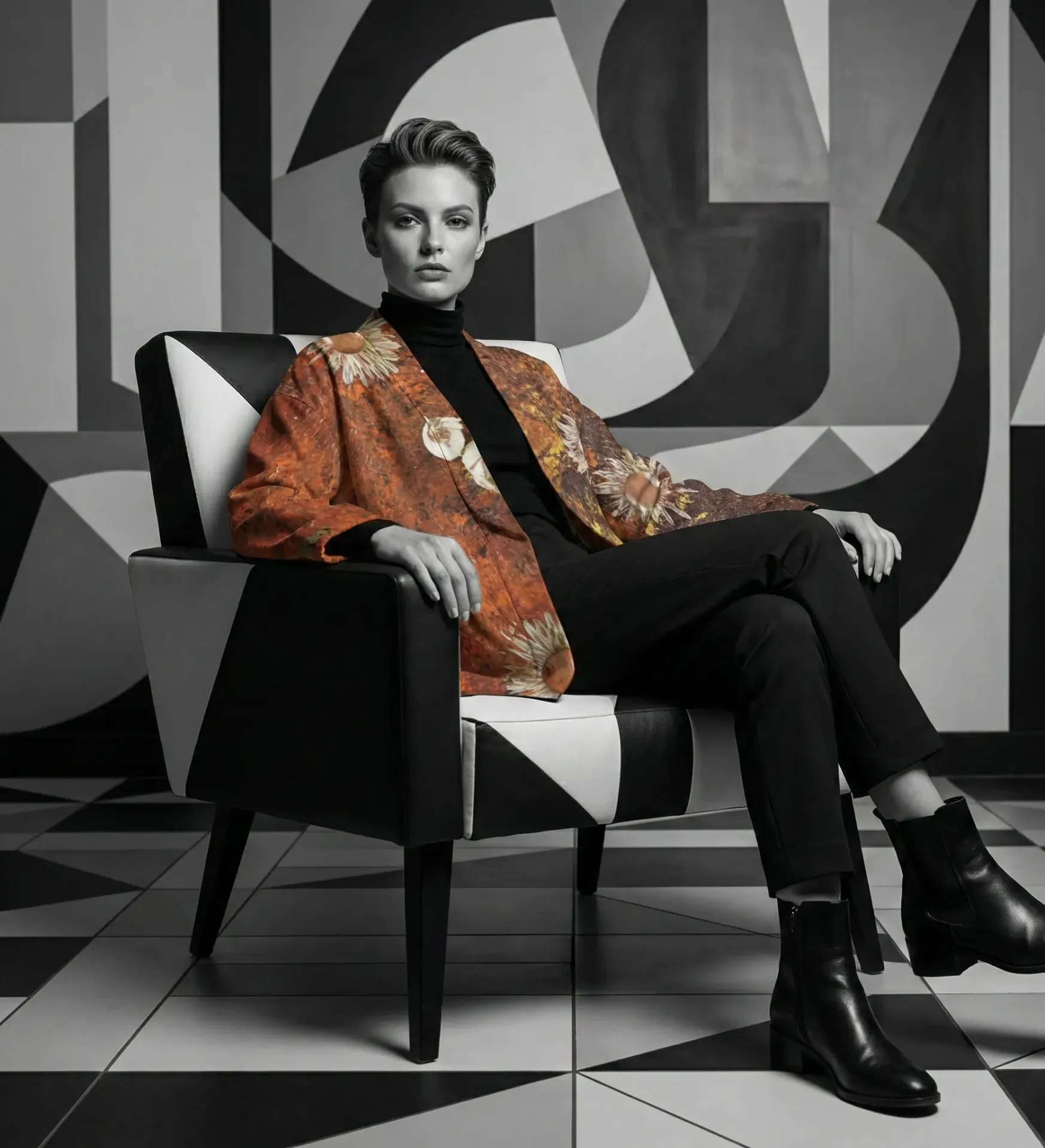 'Untitled I' Dr Marschall Cardigan (S)