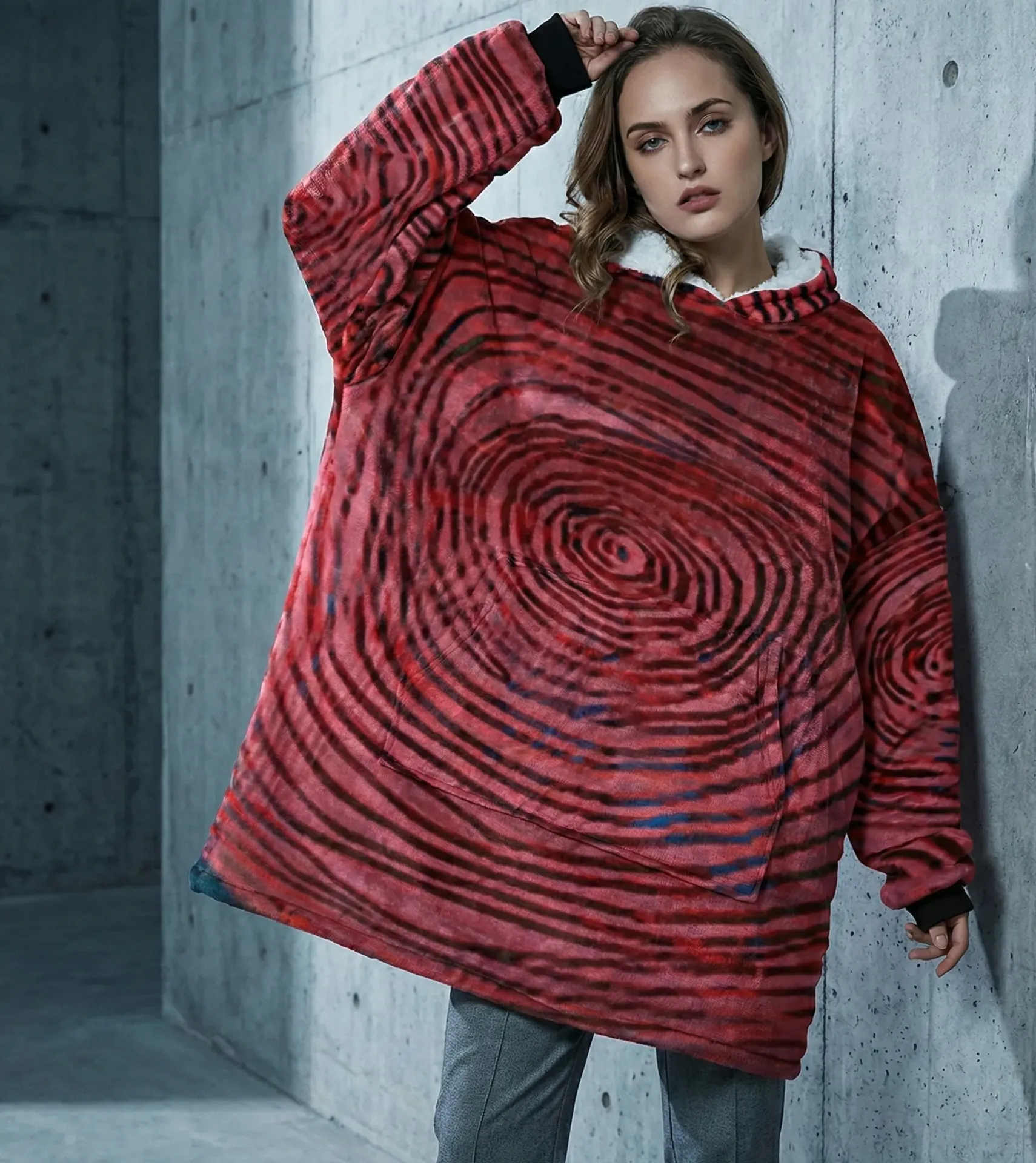 Mind Maze Blanket Hoodie