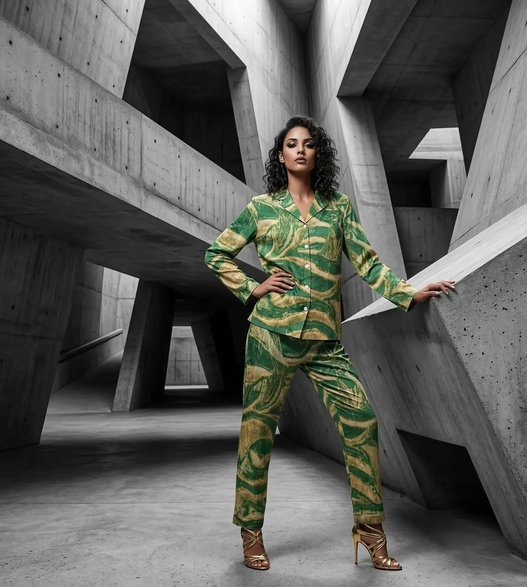 Wood Sea Pyjama Set (S)