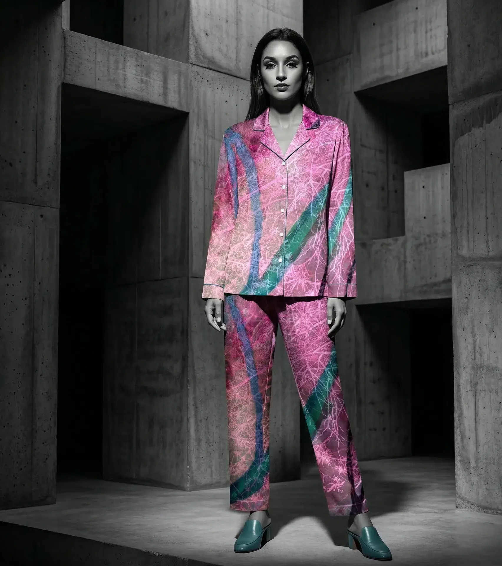 The Branching Rose Pyjama Set (S)