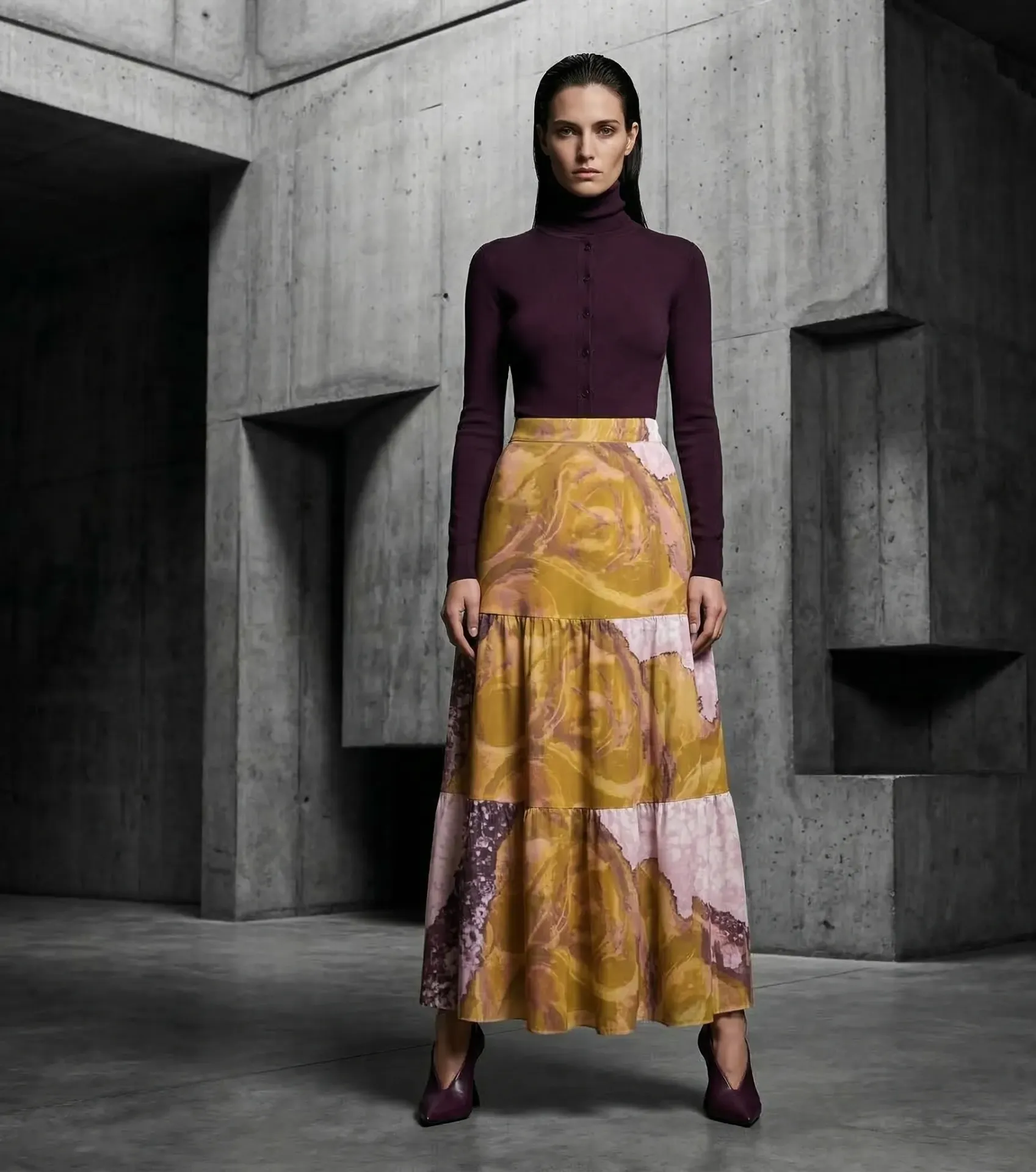 Yellow Rose Skirt (XS)