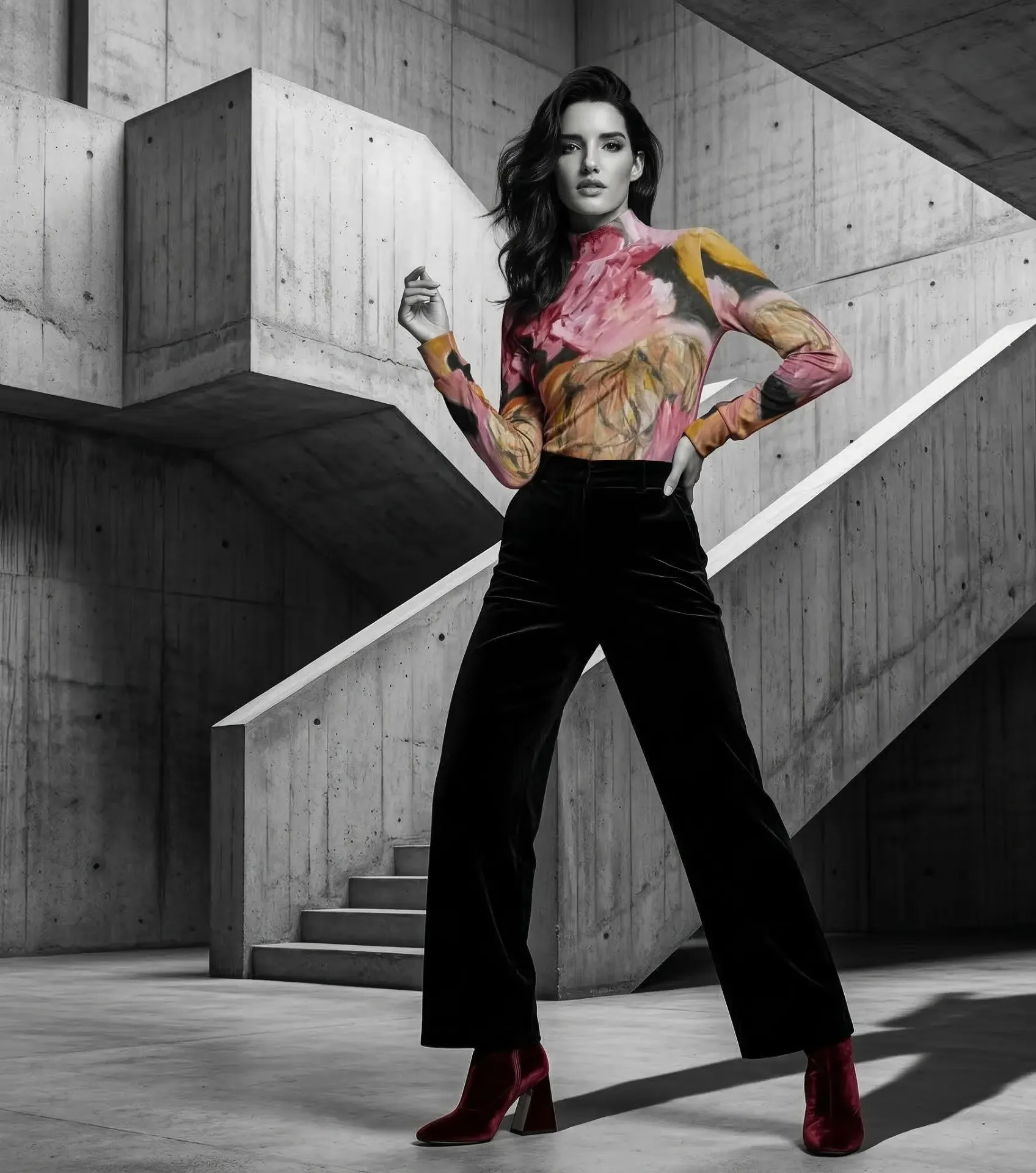 Dreams High Neck Sweater (S)