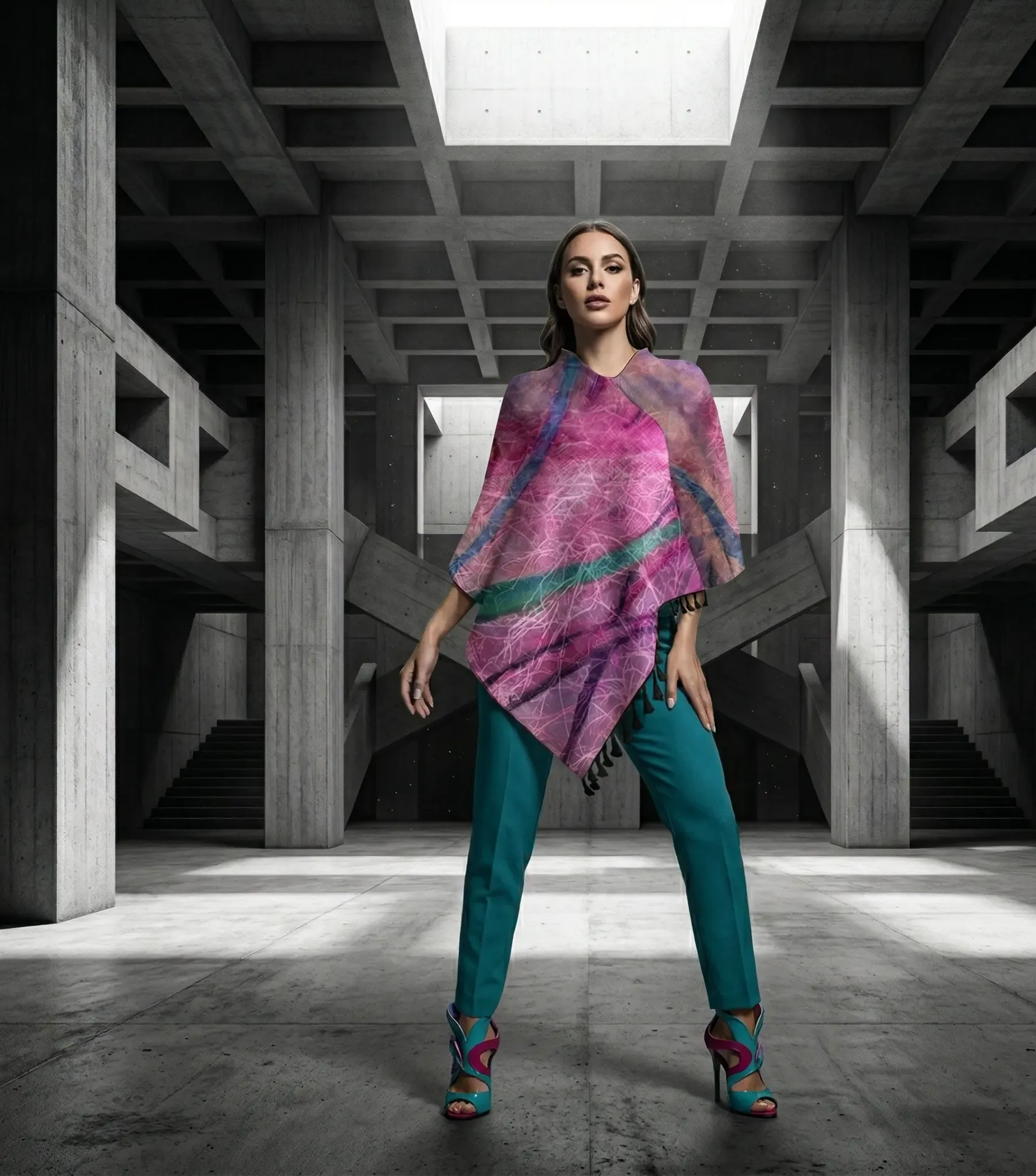 The Branching Rose Drape