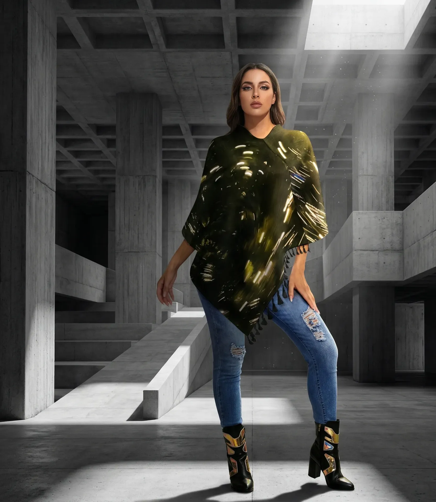 Sensory Echoes Drape