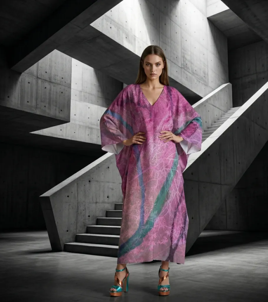 The Branching Rose Kaftan