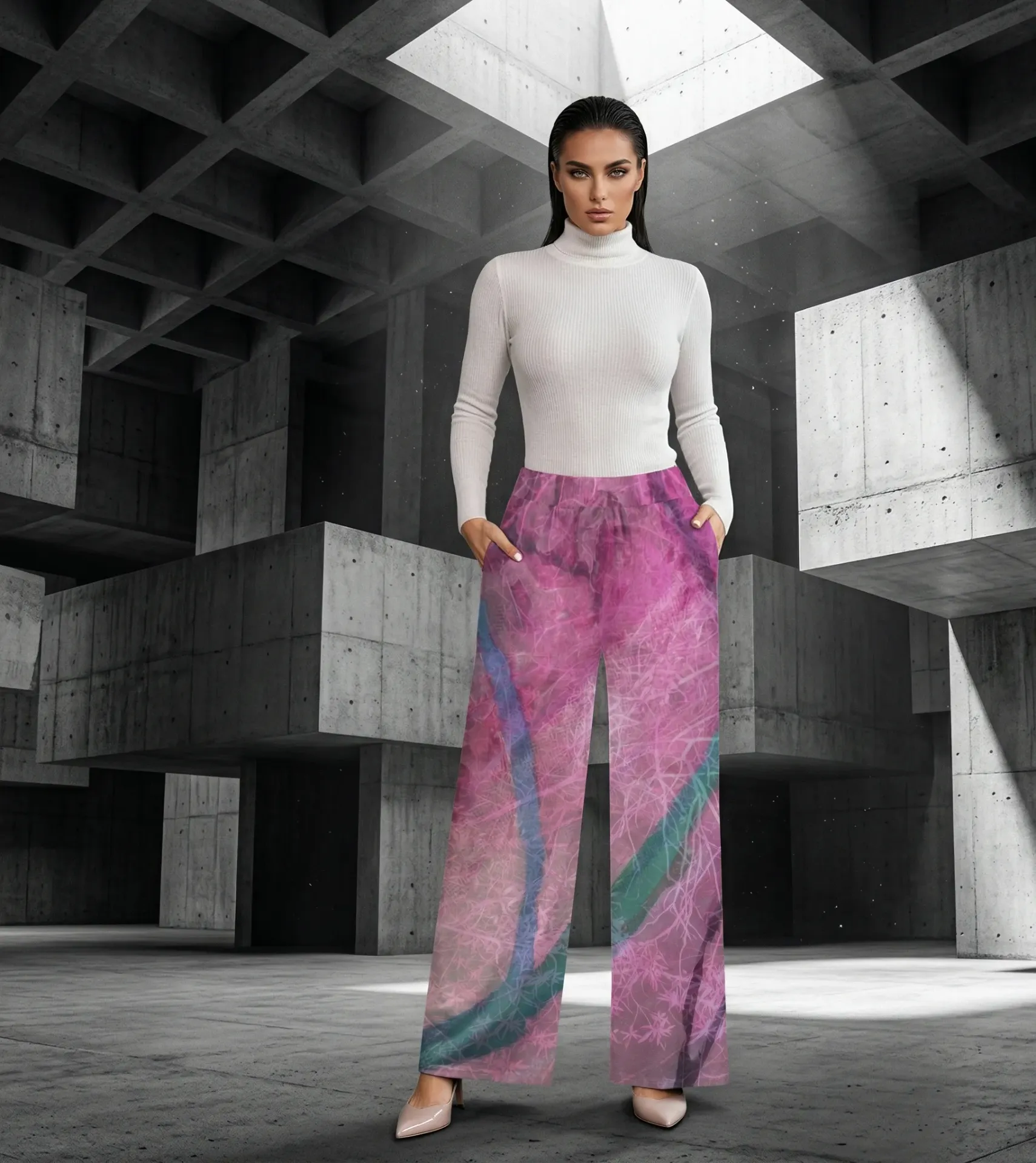 The Branching Rose Trousers
