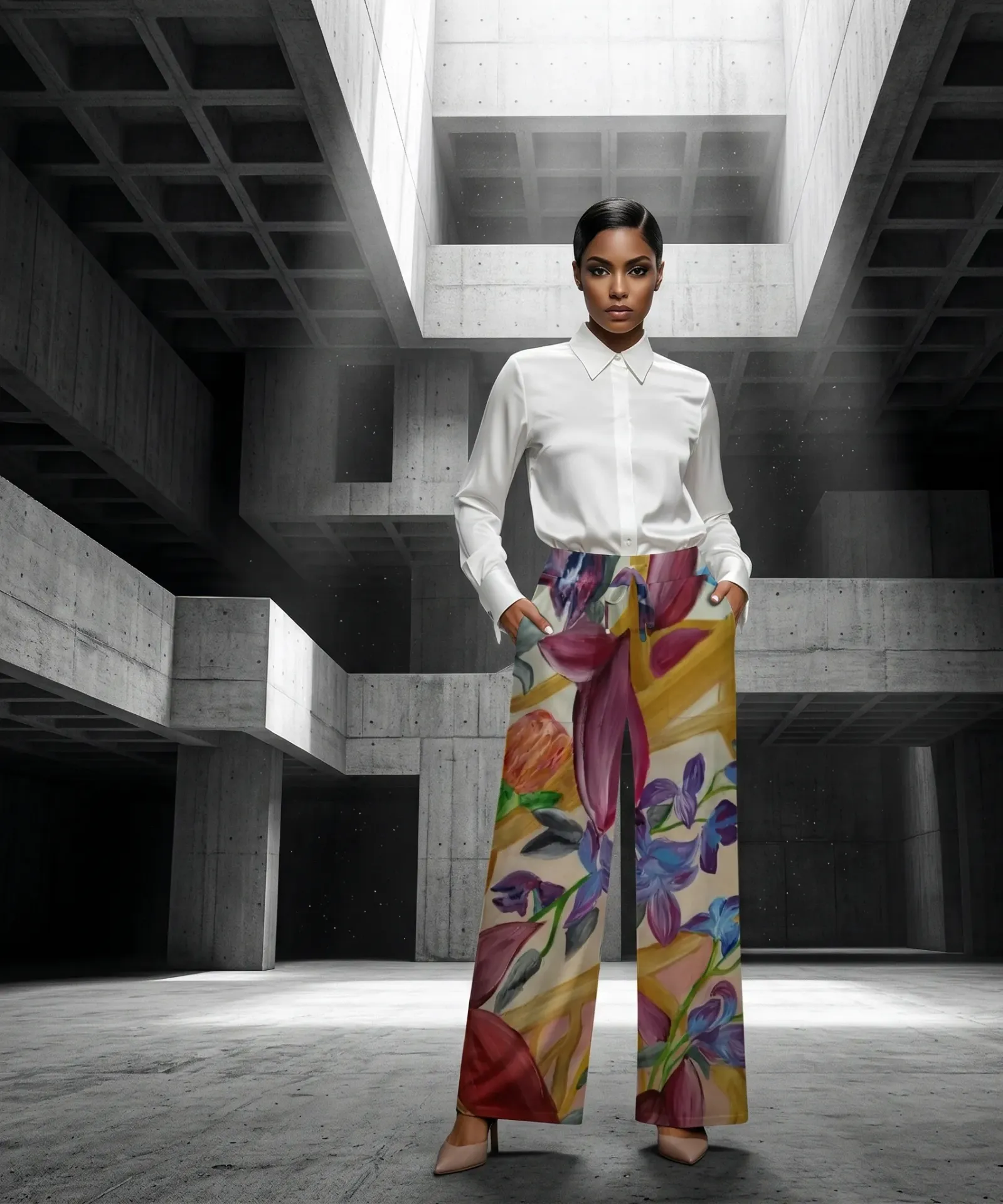 She Dreams of Flowers Trousers